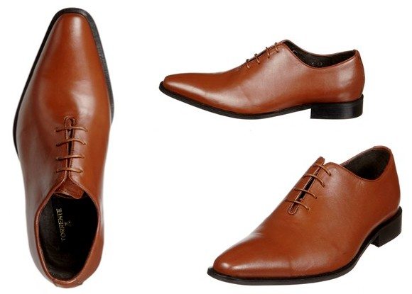 Chaussures Richelieu en cuir marron Torrente