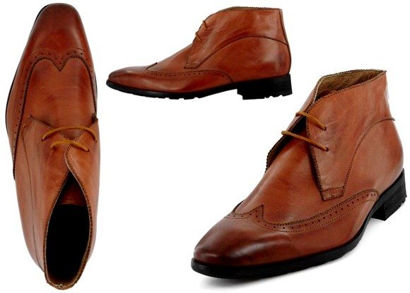 Chaussures montantes en cuir Torrente