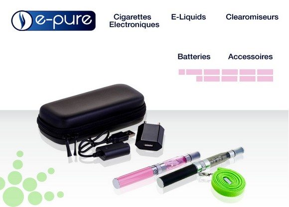 Cigarette electronique e-pure