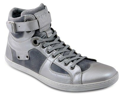 Sneakers montantes en cuir Kickers