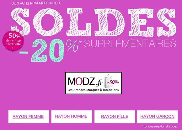 Soldes Flottants Modz