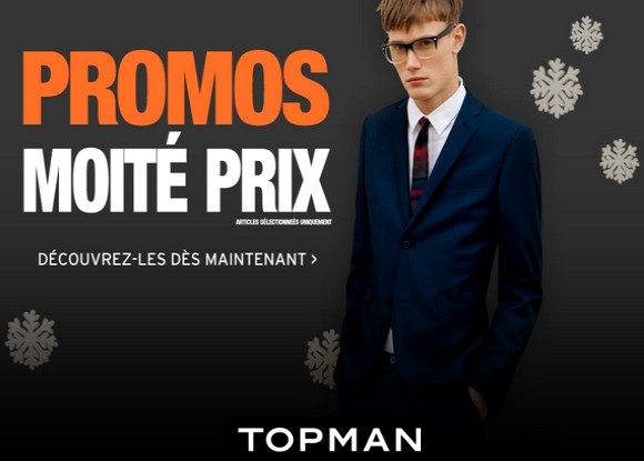 Soldes Topman : Jusqu’à -50% !!