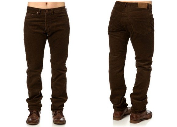 pantalon marron bellerose