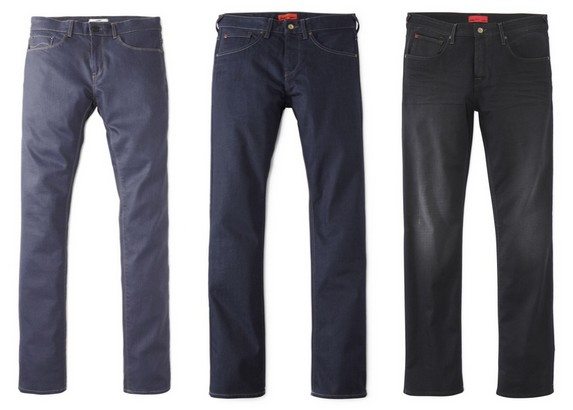 jean homme bleu celio