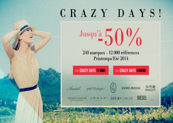 Les Crazy Days by MonShowroom !