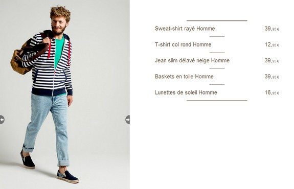 look homme mariniere