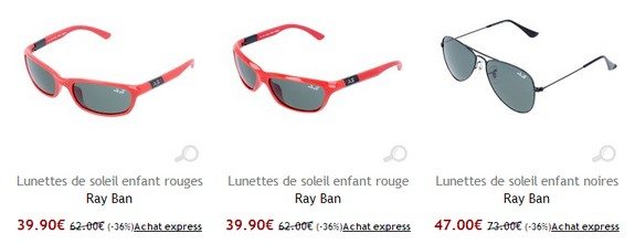 lunettes de soleil enfant ray ban