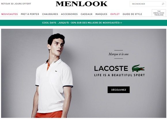 Code Promo Menlook Mai 2014