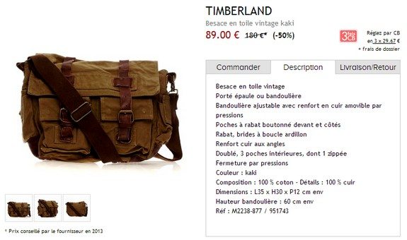 sac timberland