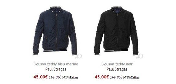 blouson teddy paul stragas