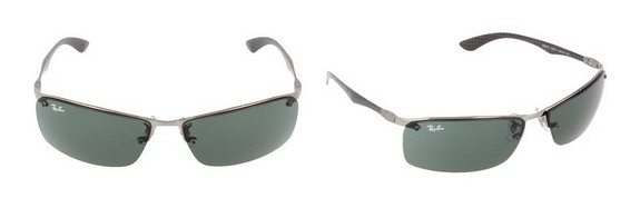 lunettes de soleil ray ban monture carbone