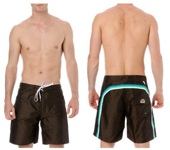 maillot de bain sundek marron