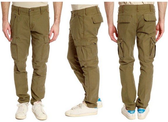 pantalon cargo vert kaki denim and supply ralph lauren