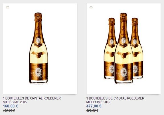 cristal roederer 2005