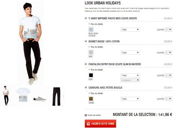 look homme celio vacances ete 2014