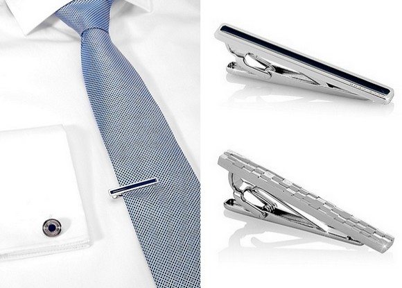 Les pinces à cravate