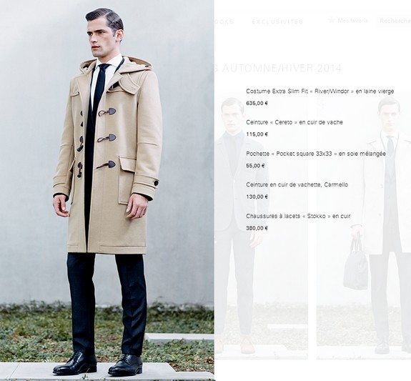 trench hugo boss