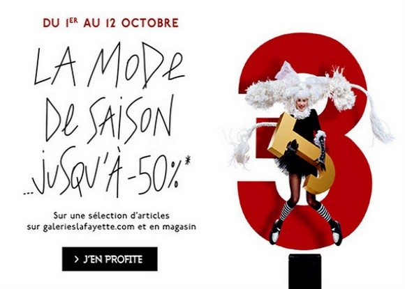 Les 3J Galeries Lafayette c’est parti !