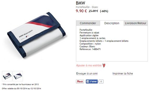 portefeuille bmw