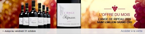 vente privee vins ange ripeau saint emilion grand cru