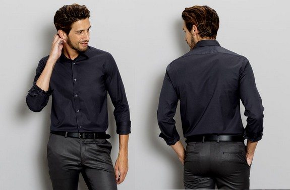 chemise homme noire jules