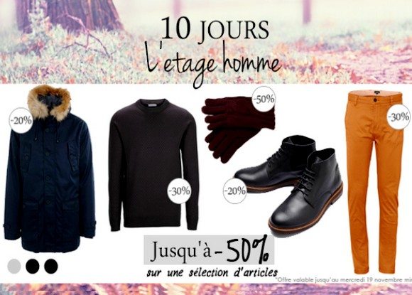 Les 10 Jours de l’Étage Homme !