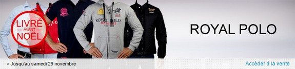 vente privee vetements homme royal polo