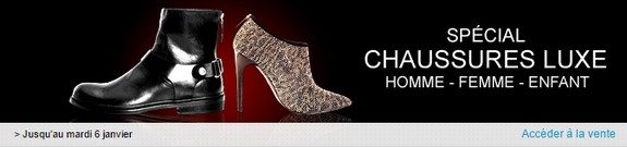 vente privee chaussures luxe