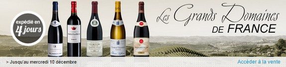 vente privee grands vins france