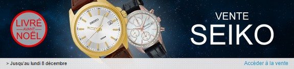 vente privee montres seiko