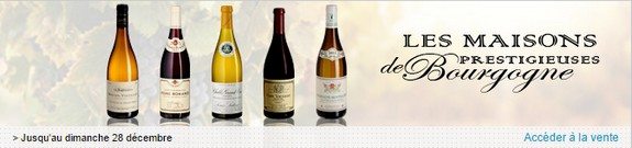 vente privee vins de bourgogne