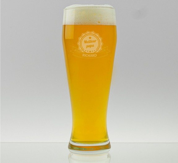 verre a biere personnalisable