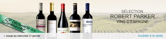 vente privee vins espagne robert parker