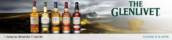 vente privee whisky glenlivet