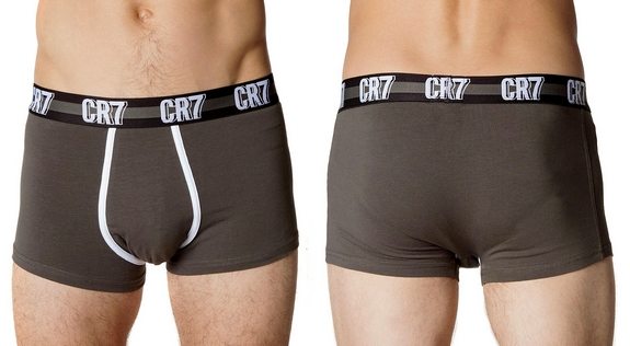 boxer shorty cr7 cristiano ronaldo gris