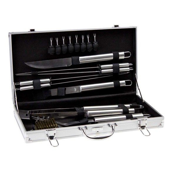 coffret ustensiles barbecue