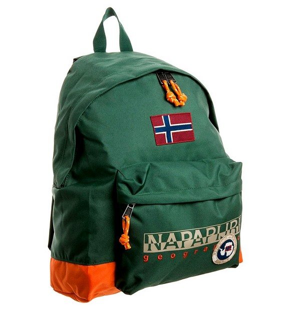 sac a dos napapijri vert orange