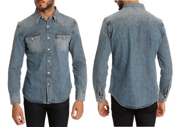 chemise denim levis