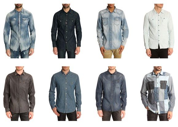 Les chemises en denim