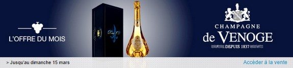 vente privee champagne de venoge