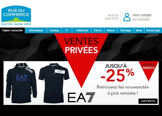 Vente Privée Rue Du Commerce