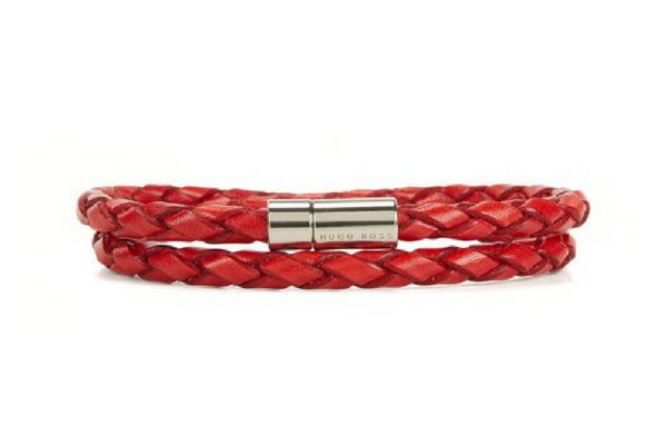 Bracelet rouge Hugo Boss soldes été 2018