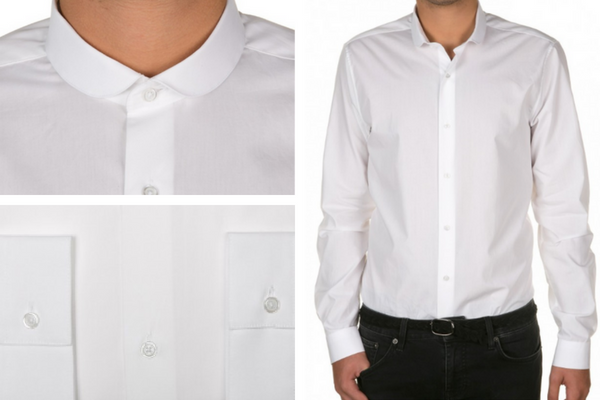 Chemise blanche d'Atelier Privée pendant les ventes privées de l'été 2018