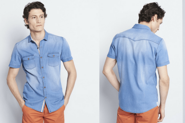 Chemise denim Devred