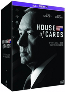 Coffret DVD des 4 premières saisons de House of Cards