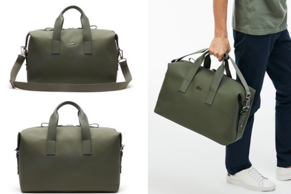 Sac week-end Lacoste kaki