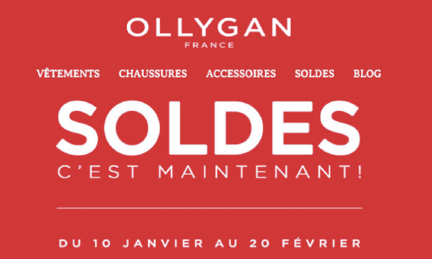 Les Soldes d’Hiver 2018 chez Ollygan !