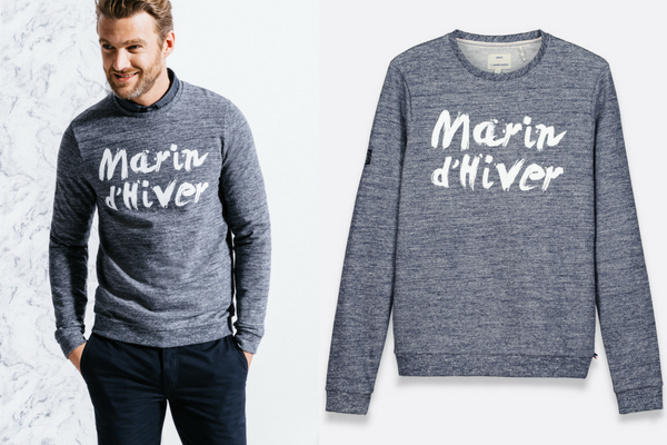 Sweat Marin d'hiver Brice