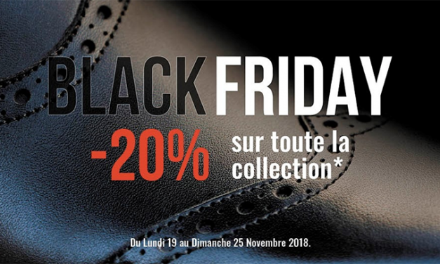 Black Friday sur les Chaussures Finsbury !!