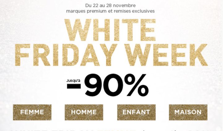 Jusqu’à -90% pour le Black Friday chez BrandAlley !